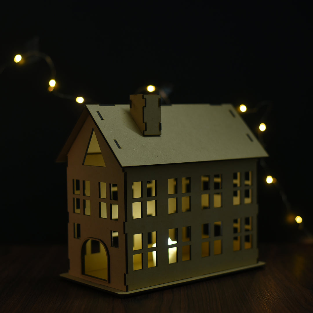 Lights in Christmas Hut