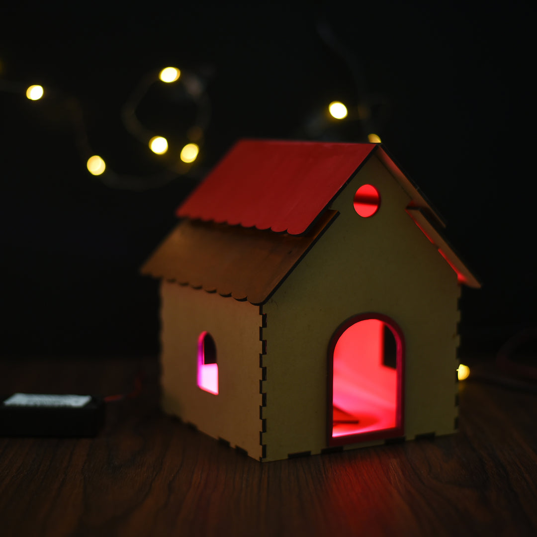 LED Illuminated Christmas Home Wooden