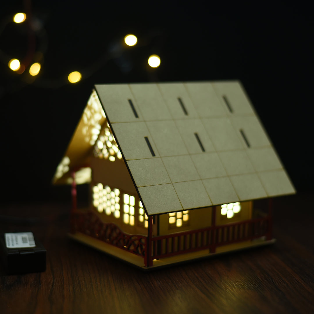 Illuminated Christmas Hut | Battery Operated