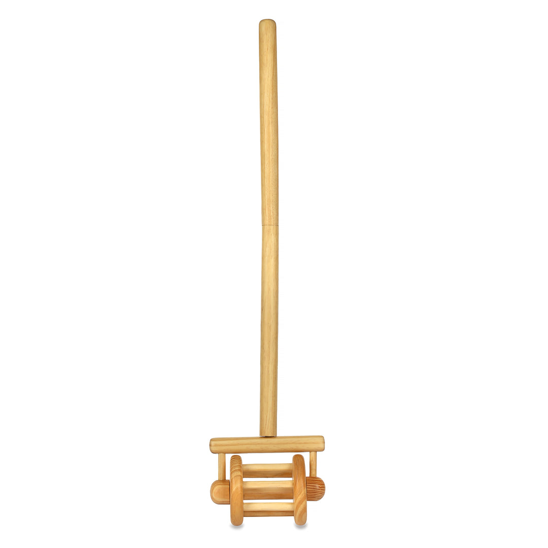 Wooden Rolling Push & Pull Rattle Toy For Toddlers | The Engraved Store