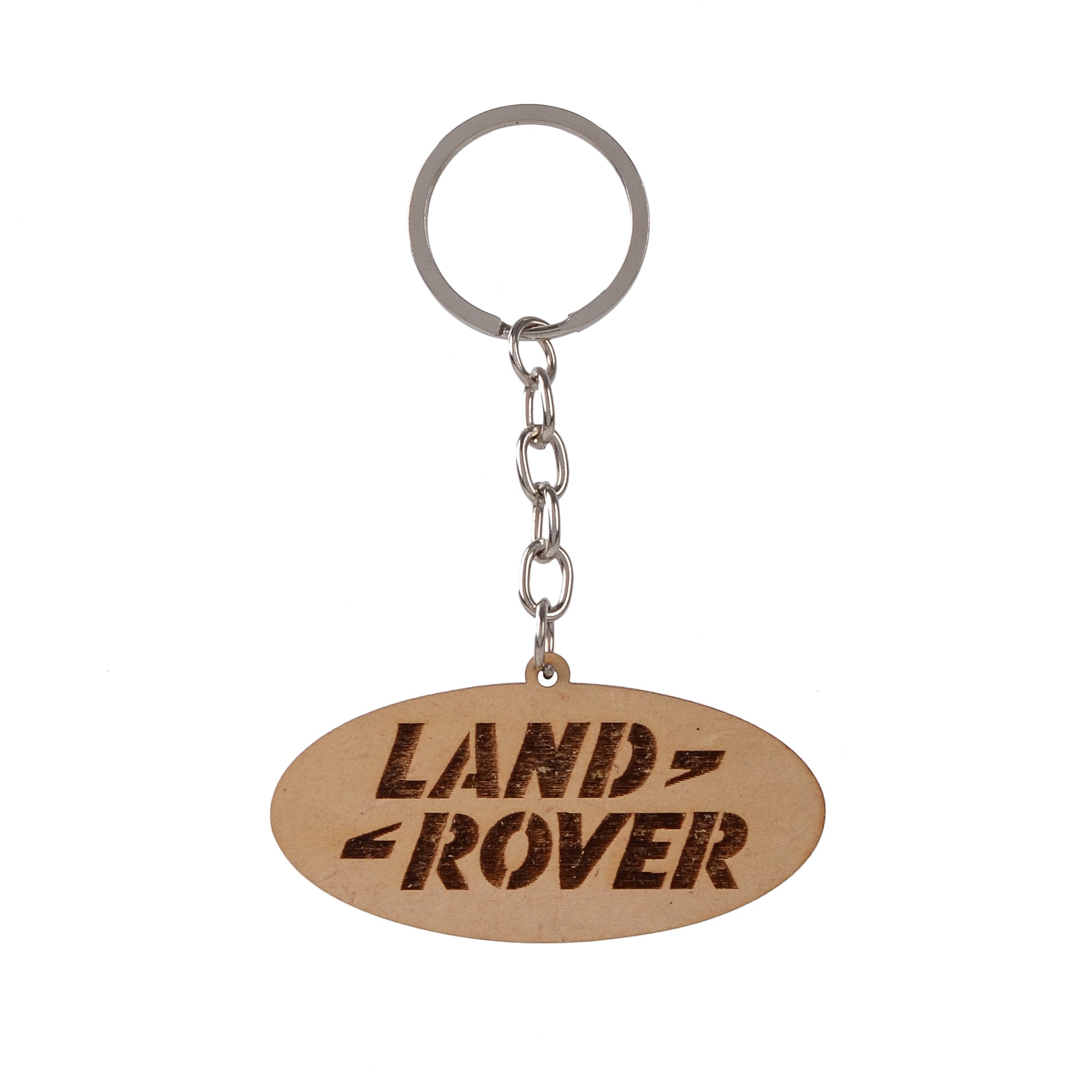 Land Rover | Wooden Customised Keychain | The Engraved Store