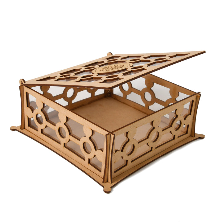 See Through Wooden Box | Gift Box - The Engraved Store