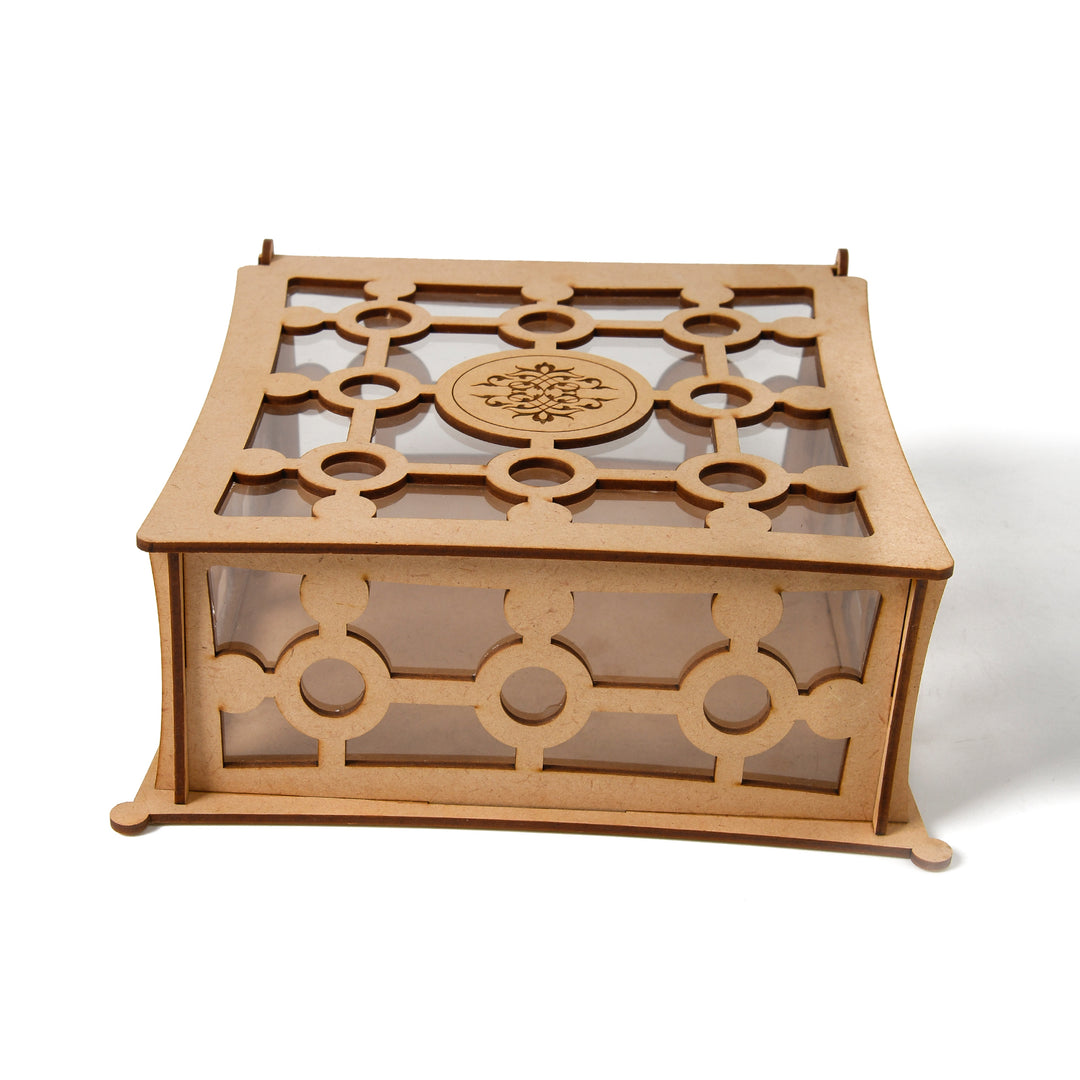 See Through Wooden Box | Gift Box - The Engraved Store
