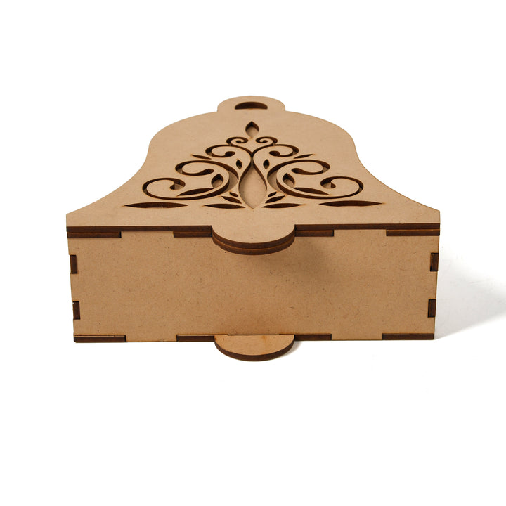 Vintage Bell Storage Box | Christmas Box | Wooden Gift Box