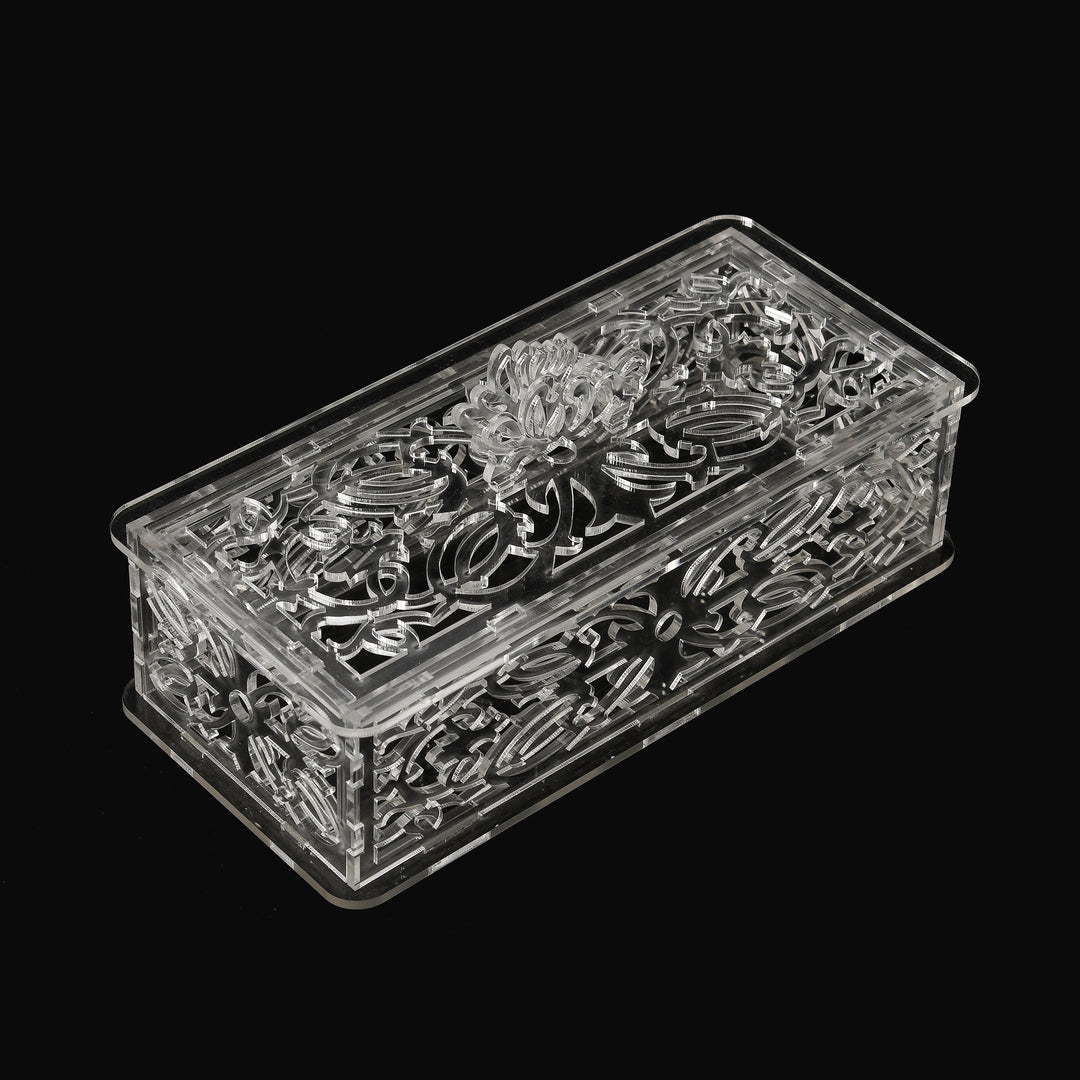 Rectangular Carved Wooden Box