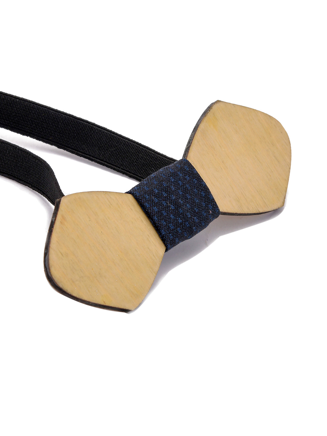 Geometrical Shape Wooden Neck Tie For Men