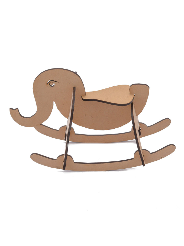 Wooden DIY Swinging Elephant Toy