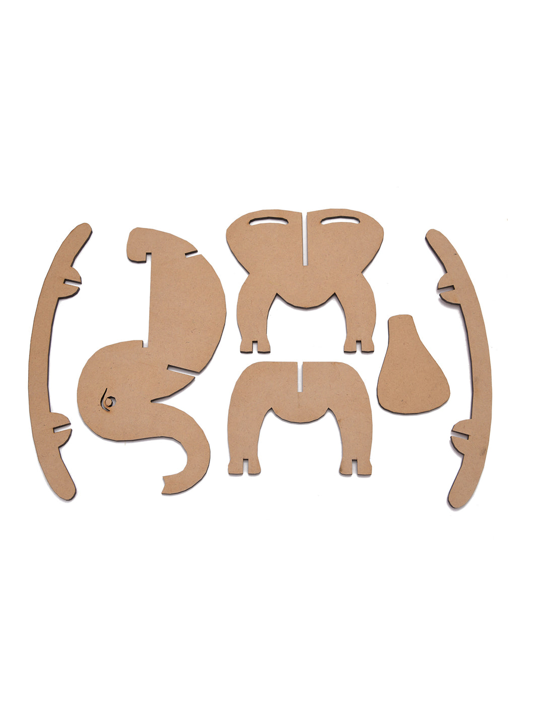 Wooden DIY Swinging Elephant Toy