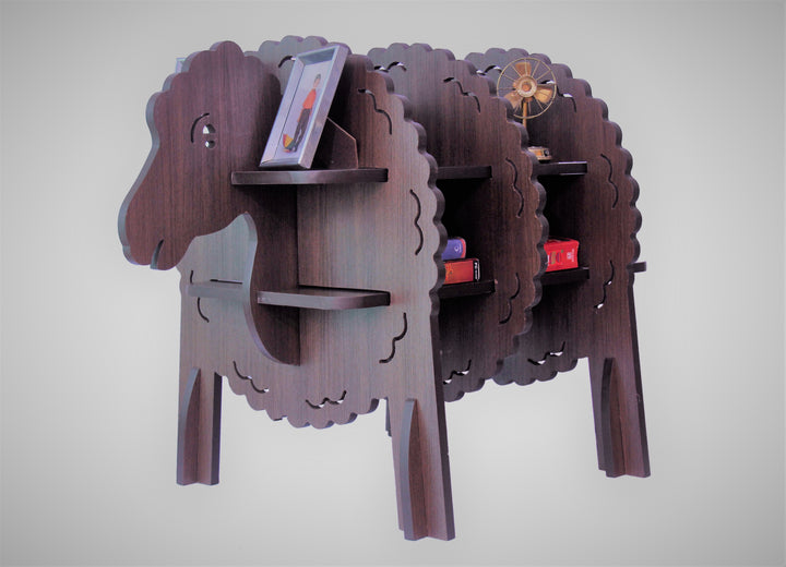 Wooden Sheep Shaped Bookshelf DIY - The Engraved Store