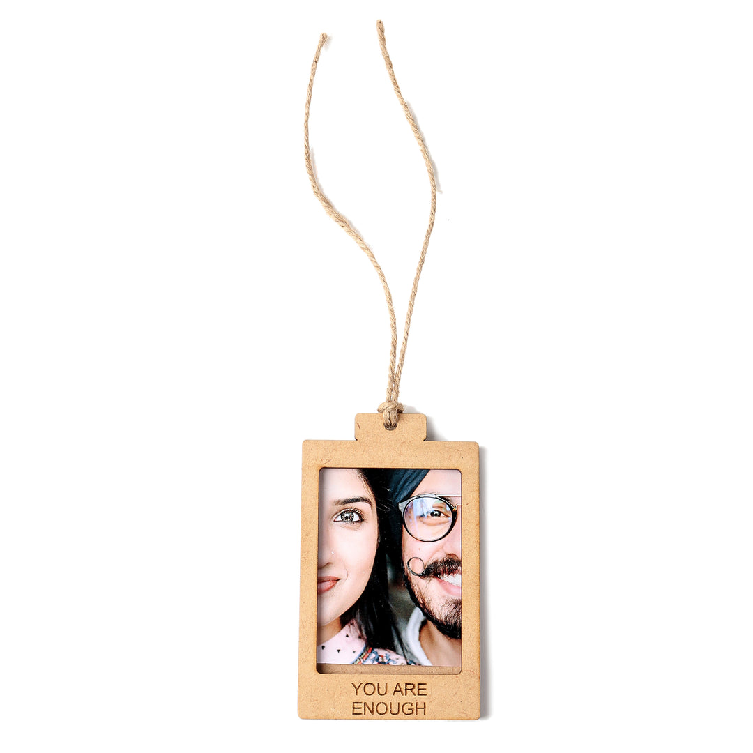 You Are Enough Photo frame Polaroid Style - The Engraved Store