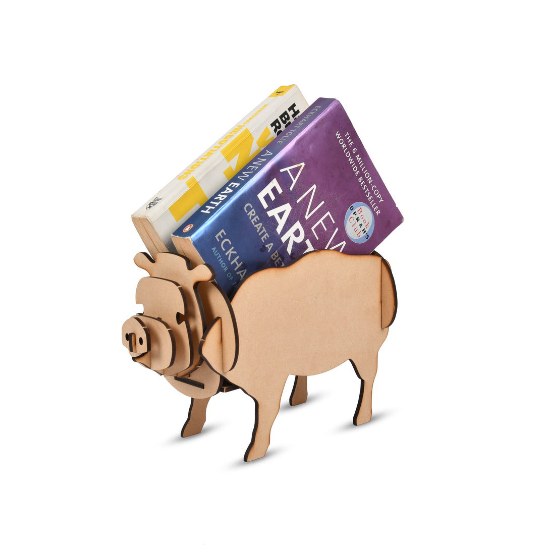 Pig Shape Table Decor DIY (Wooden) - The Engraved Store