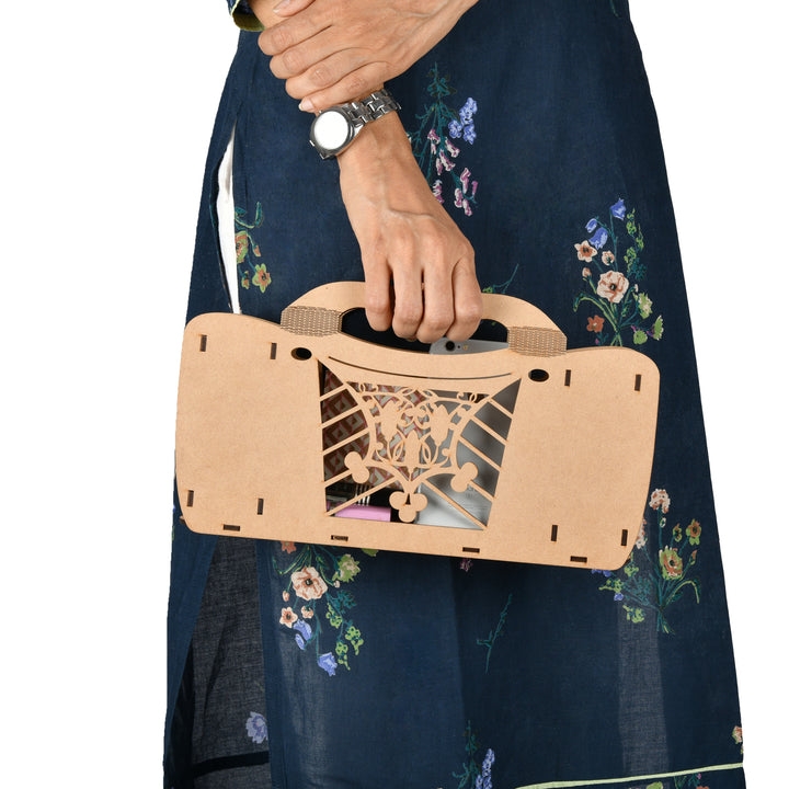 Wooden Hand Bag