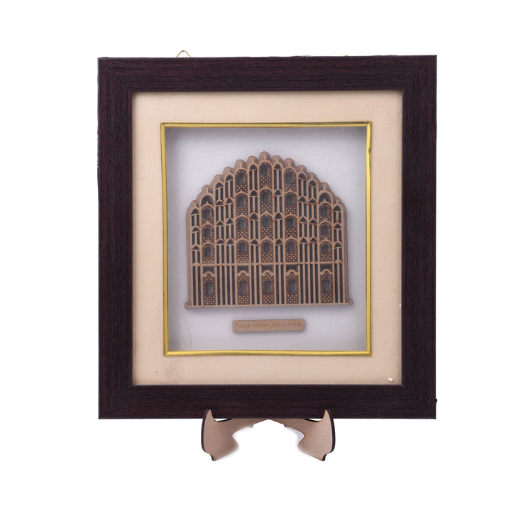 Hawa Mahal In Wooden Frame